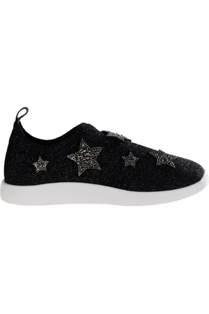 Giuseppe Zanotti Schoenen, Dames, Zwart, 38 EU, Zwarte Stretch Enkellaarzen