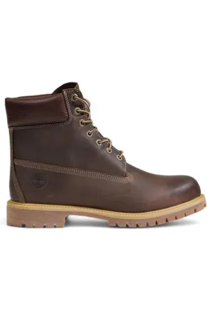 Timberland Schoenen, Heren, Bruin, 42 EU, Leer, Stijlvolle leren en stoffen laarzen