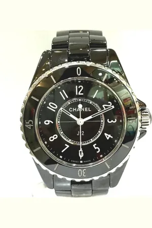 CHANEL Pre-owned, Dames, Zwart, ONE Size, Pre-owned Stainless Steel watches