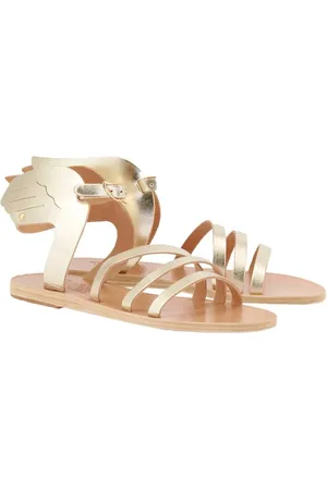 Ancient Greek Sandals Schoenen, Dames, Geel, 37 EU, Ikaria Roze Sandalen