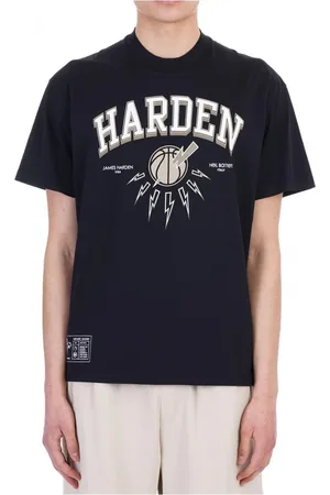 Neil Barrett Tops, Heren, Zwart, XL, Katoen, Voorprint Katoenen T-shirt