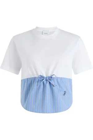 Patou Tops, Dames, Wit, L, Witte T-shirts en Polos