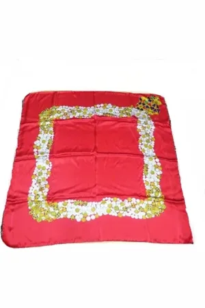 CHANEL Pre-owned, Dames, Veelkleurig, ONE Size, Pre-owned Silk scarves