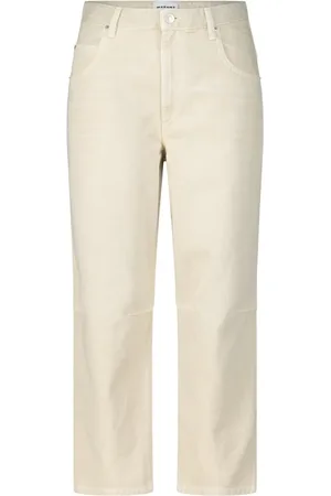 Isabel Marant Jeans, Dames, , M, Katoen, Comfort Fit Jeans Janet