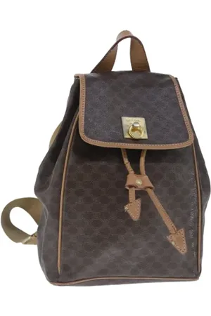 Céline Pre-owned, Dames, Bruin, ONE Size, Leer, Pre-owned Leather backpacks
