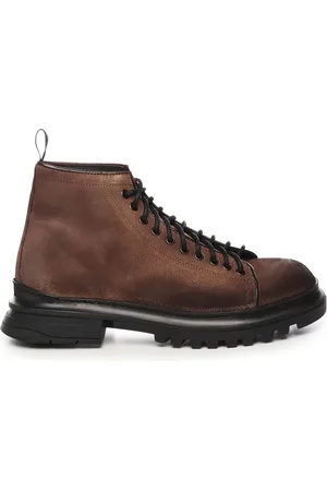Giuliano Galiano Schoenen, Heren, Bruin, 43 EU, Italiaanse Tabakkleurige Veterschoenen
