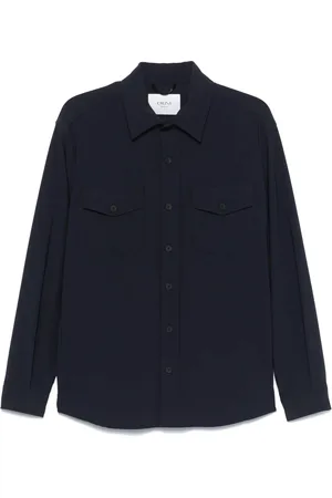 CRUNA Jassen, Heren, Blauw, M, 511 Nacht Overshirt
