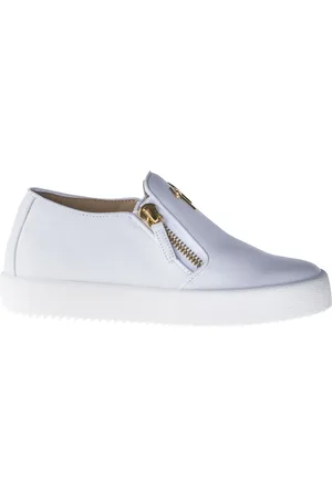 Giuseppe Zanotti Schoenen, Dames, Wit, 38 EU, Witte Logoball Sneakers