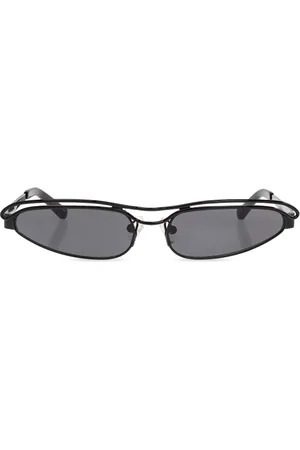 The Attico Accessoires, Dames, Zwart, ONE Size, Zonnebril Norma