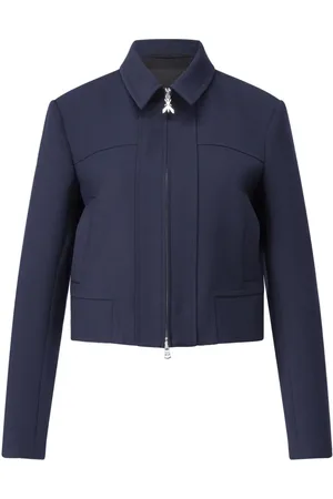 Patrizia Pepe Jassen, Dames, Blauw, L, Polyester, Stijlvolle A-lijn Jurk