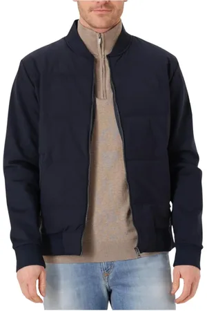 HUGO BOSS Jassen, Heren, Blauw, L, Veelzijdige H-Skiles Jas voor Heren