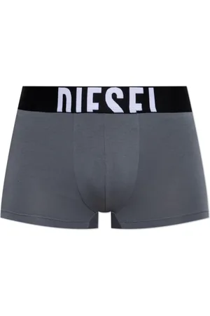 Diesel Ondergoed, Heren, Grijs, XL, Katoen, Boxers Damien-D-Pop-40