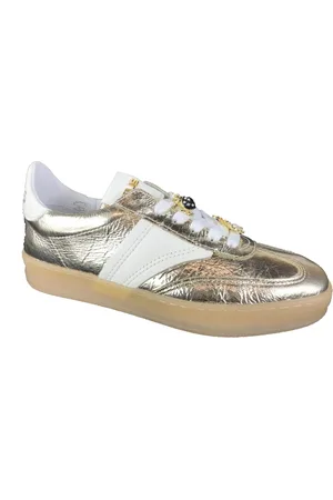 Mjus Schoenen, Dames, Geel, 36 EU, Casual Sneaker Schoenen T94101