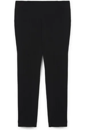 Fiorella rubino Broeken, Dames, Zwart, S, Leer, Buisbroek met Lenzing™ Ecovero™ Viscose