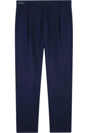 Paul & Shark Broeken, Heren, Blauw, L, Polyester, Blauwe Chino Broek Dynamic Stretch