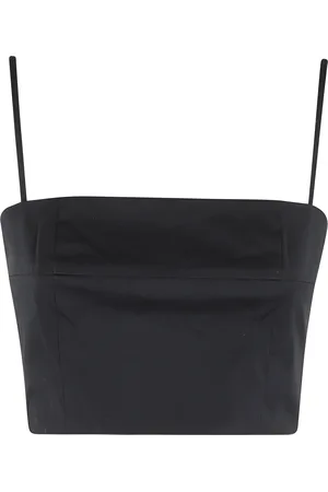 Staud Tops, Dames, Zwart, M, Tanktop voor Mannen