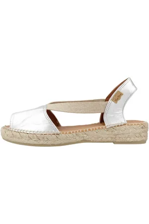 Toni Pons Schoenen, Dames, Grijs, 40 EU, Platte Sandalen voor Vrouwen