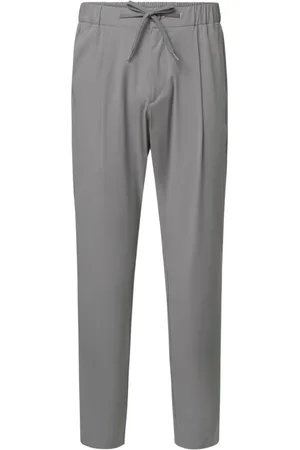 HERNO Broeken, Heren, Grijs, M, Veelzijdige en Elegante Lange Broek