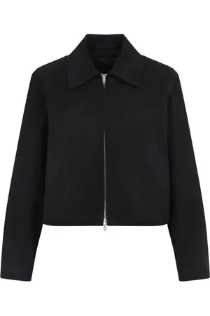 Balenciaga Jassen, Dames, Zwart, M, Katoen, Zwarte Parka Jas