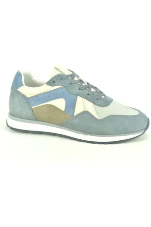 Cycleur de luxe Schoenen, Heren, Veelkleurig, 44 EU, Blauwe Runner Sneakers