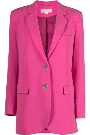 Michael Kors Jassen, Dames, Roze, 2Xs, Cerise Mensy Blazer