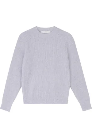 TELA Truien, Dames, Grijs, S, Stijlvolle Gebreide Top