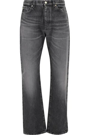 VERSACE Jeans, Heren, Grijs, W29, Stijlvolle Broeken voor Mannen