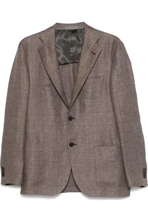 corneliani Jassen, Heren, Bruin, L, Bruine Jas voor Mannen