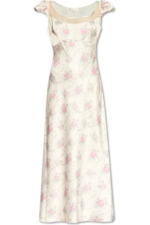 LOVESHACKFANCY Kleedjes, Dames, , 2Xs, Polyester, Jurk Rose