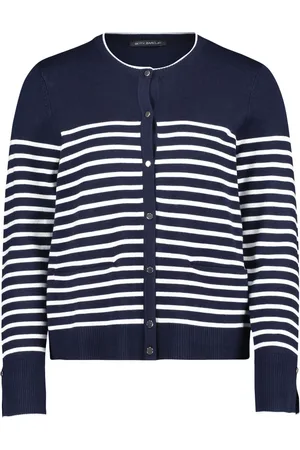 Betty Barclay Truien, Dames, Blauw, L, Gestreepte Basic Vest