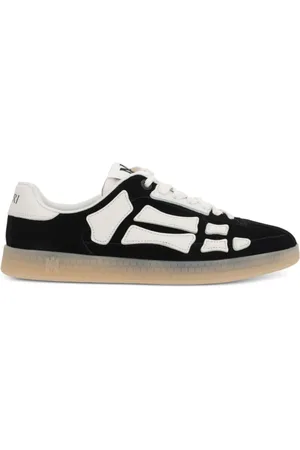 AMIRI Schoenen, Heren, Zwart, 41 EU, Leer, Zwarte Sneakers voor Mannen