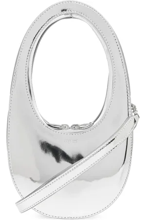 COPERNI Tassen, Dames, Grijs, ONE Size, Leer, Swipe Mini Handtas