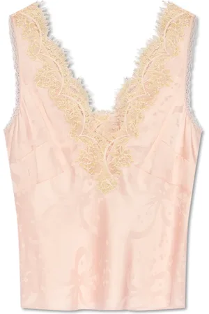 LOVESHACKFANCY Tops, Dames, Roze, S, Top Adette