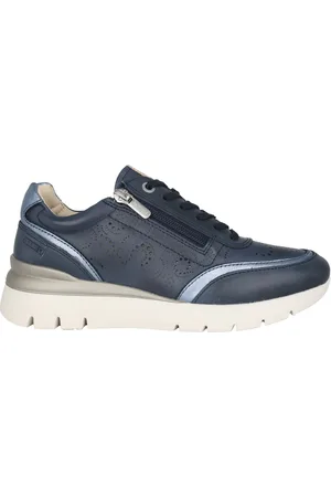 Pikolinos Schoenen, Dames, Blauw, 36 EU, Blauwe Cantabria Damessneaker