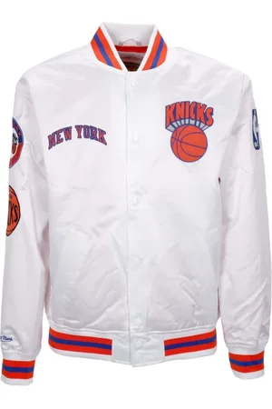 Mitchell & Ness Jassen, Heren, Wit, M, Polyester, NBA Hometown Bomberjack Wit