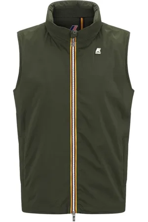 K-Way Jassen, Heren, Groen, S, Nylon, Valen Stretch Nylon Vest