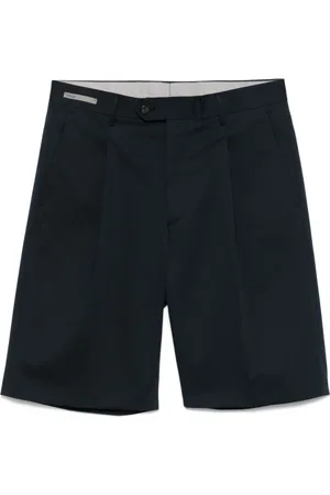 corneliani Korte broeken, Heren, Blauw, L, Blauwe Broek voor Mannen