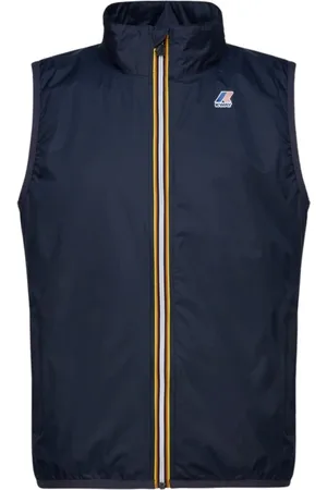 K-Way Jassen, Heren, Blauw, M, Polyester, Le Vrai 3 Rouland Warn Gilet
