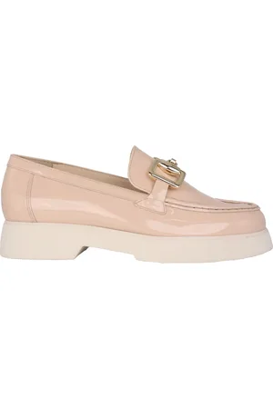 Högl Schoenen, Dames, , 39 EU, Leer, Patent Leren Loafer voor Dames