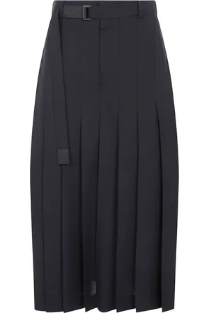 SACAI Rokken, Dames, Zwart, M, Elegante Kokerrok