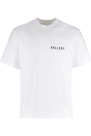 AGOLDE Tops, Heren, Wit, L, Katoen, Katoenen Crew-Neck T-shirt met Achterprint