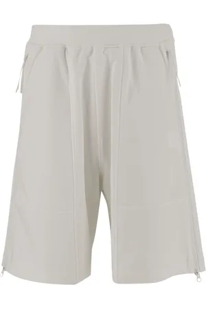 C.P. Company Korte broeken, Heren, Wit, L, Katoen, Stretch Katoenen Korte Broek