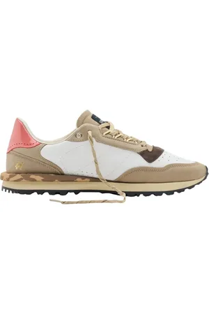 Hidnander Schoenen, Dames, Veelkleurig, 38 EU, Leer, Prime leren sneakers