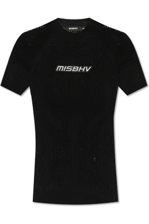 MISBHV Tops, Dames, Zwart, L/Xl, Top met logo