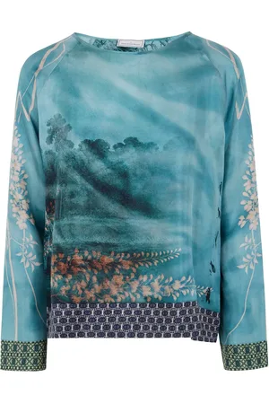 PIERRE-LOUIS MASCIA Tops, Dames, Veelkleurig, M, Stijlvolle Longsleeve Shirt