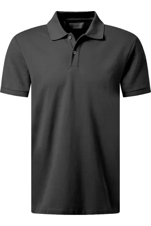 Baldessarini Tops, Heren, Zwart, S, Katoen, Heren Polo Shirt Slim Fit