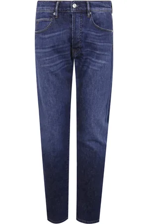 Nine In The Morning Jeans, Heren, Blauw, W31, Skinny 5-Pocket Rock Broek