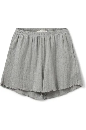 Sofie Schnoor Korte broeken, Dames, Grijs, M, Elegant Grey Mel Shorts & Knickers