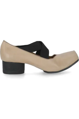 UMA WANG Schoenen, Dames, , 39 EU, Roze Leren Balletschoenen met Hak