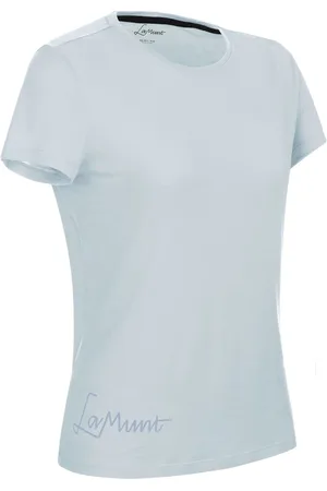 LAMUNT Sport, Dames, Wit, L, Alexandra Logo T-Shirt